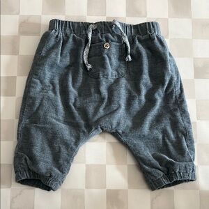 Zara Gray Baby Pants 1-3 Months
